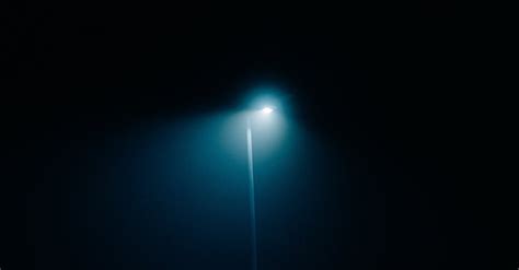 Streetlight at Dark Night · Free Stock Photo