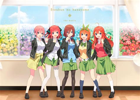 Download Itsuki Nakano Ichika Nakano Nino Nakano Miku Nakano Yotsuba Nakano Anime The ...