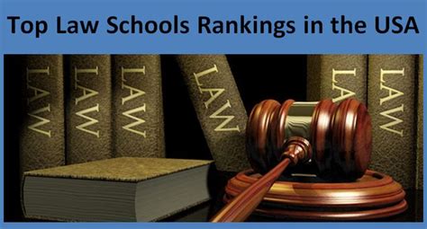 Top Law Schools Rankings in the USA - HelpToStudy.com