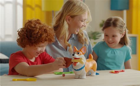 Goliath Games - Doggie Doo Corgi, Feed the Doggie and Collect His Doo to Win, Kids Action Game ...