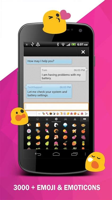 Emoji Keyboard - Share smiley, emoji with your friends and groups. https://play.google.com/store ...