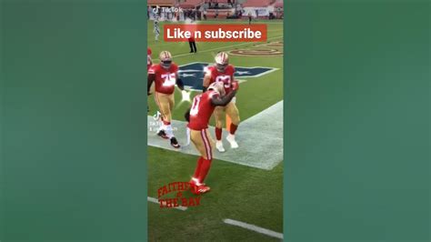 SAN FRANCISCO 49ERS TOUCHDOWN CELEBRATION #shorts @49ers - YouTube