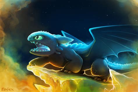 Toothless by Epifex on DeviantArt