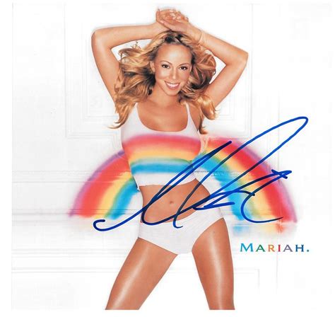 My Mariah Carey signed Rainbow LP | Celebrity pictures, Mariah carey ...