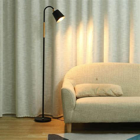 Stoneway Floor Lamp, Gooseneck Adjustable Touch Control Standing Lamp ...