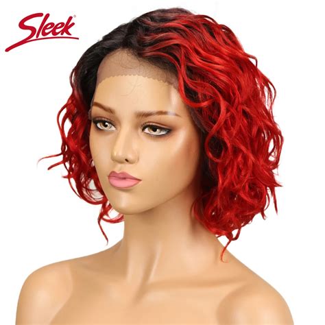 Sleek Brazilian Human Hair Wigs For Black Women Curly Human Hair Wig Remy Hair Extension Wigs ...