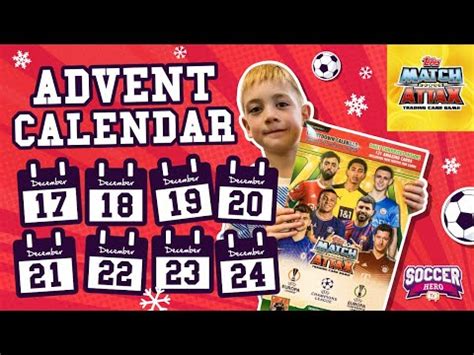 Match Attax Advent Calendar - Doors 17, 18, 19, 20, 21, 22, 23 & 24 ...