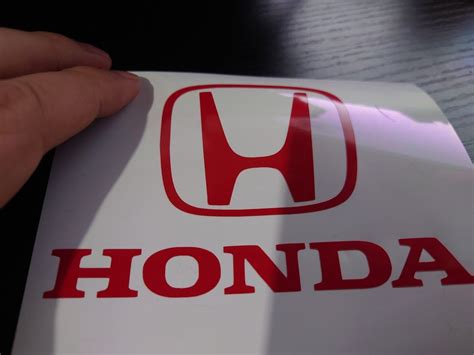 Honda Logo Decal - Etsy