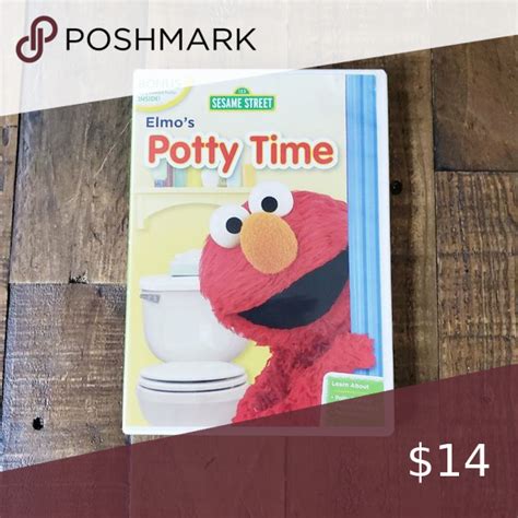 Sesame Street Elmo's Potty Time DVD | Elmos potty time, Elmo potty ...