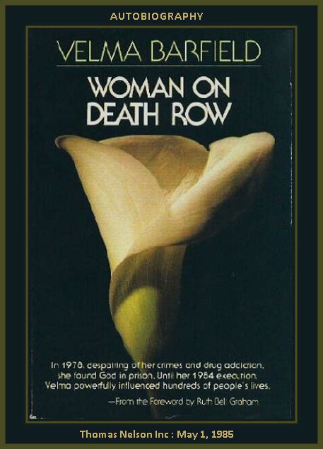 Unknown Gender History: Velma Barfield, North Carolina Serial Killer - 1978