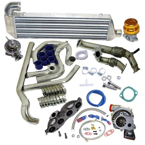 2002-2005 Complete Turbo Kit Honda Civic Si EP3 K20 Bolt-on Direct Bolt On Kit For 02-05 Honda ...