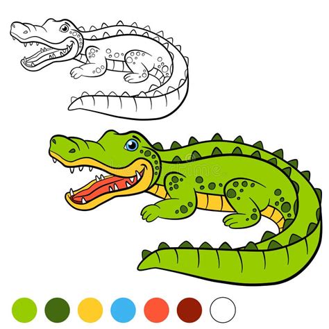 Alligator Printable Coloring Pages