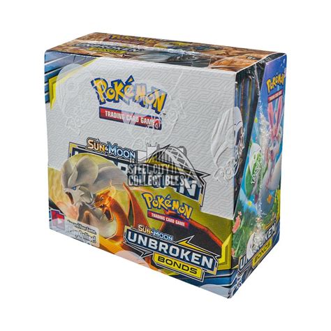 Pokemon Sun & Moon Unbroken Bonds Booster Box | Steel City Collectibles