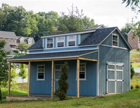 12x20 Shed With Loft