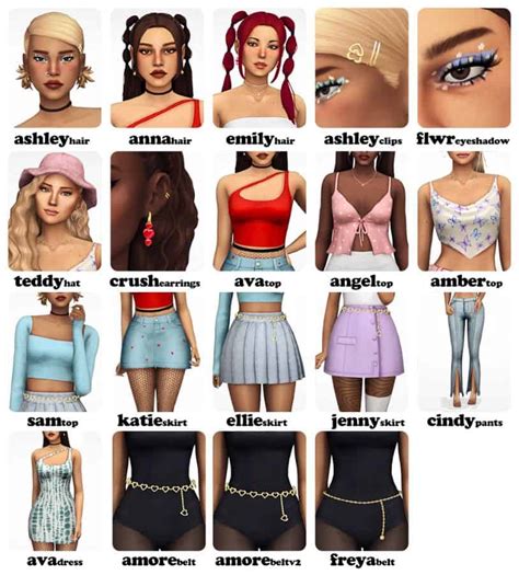 27+ Sims 4 Y2K CC: Clothes, Shoes, Decor & More - We Want Mods