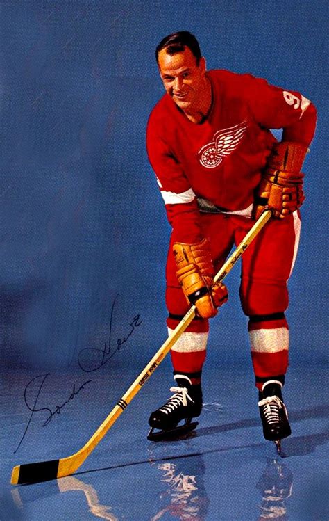 17 Best images about HOCKEY-GORDIE HOWE on Pinterest | Legends, Hockey ...