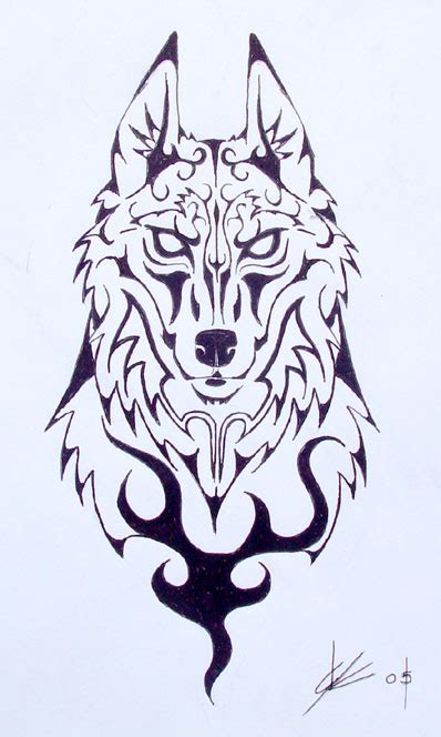 Fire wolf by black-wolf-ink on DeviantArt