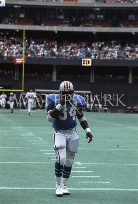 Earl Campbell Houston Oilers 1982 NFL Walkoff 8x10 Color Photo Football ...