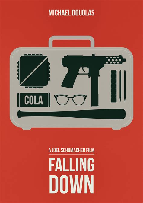 Falling Down 1993 Classic Action Film – Alternative Movie Poster Design ...