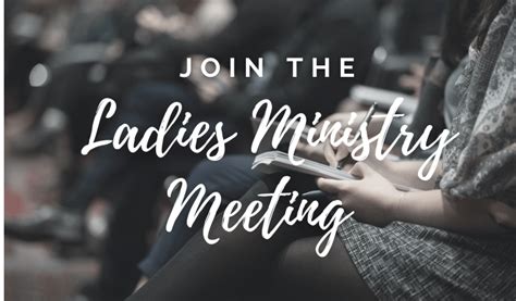 Ladies Ministry Meeting – Hockinson Community Church