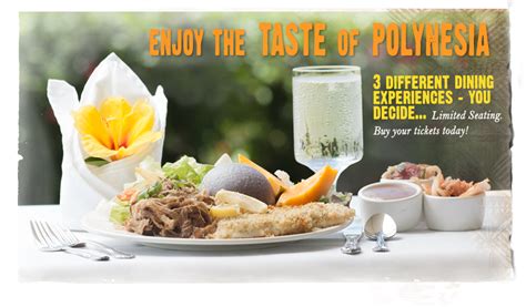 Luau, Buffet & Dinner Options | Polynesian Cultural Center | Oahu luau, Polynesian cultural ...