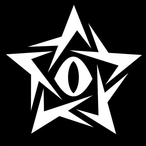 Cursed star icon | Game-icons.net