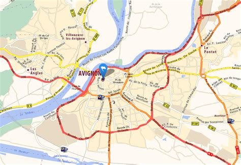 Avignon Map