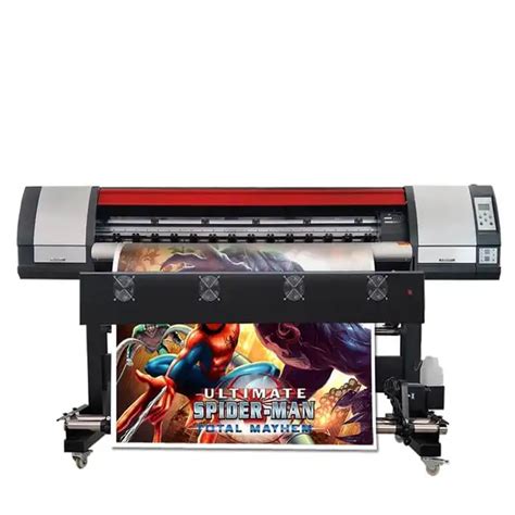 1.8m/6ft Flex Banner Printing Machine Large Format Inkjet Solvent Vinyl Sticker Printer Machine ...