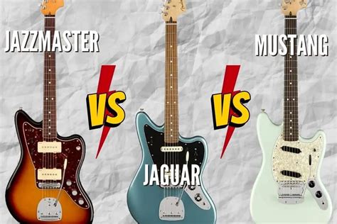 Jazzmaster Vs Jaguar Vs Mustang – What Is The Difference? – Rock Guitar Universe