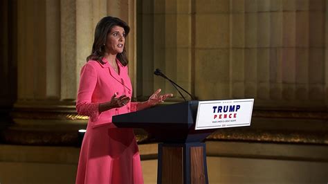 Nikki Haley praises Trump's leadership: He "has always put America first"