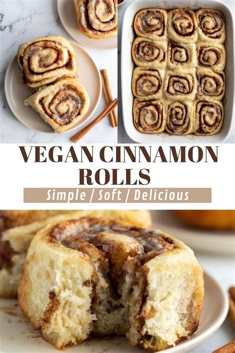 Vegan Cinnamon Rolls - Food with Feeling