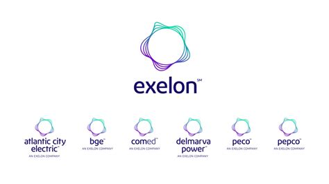 Exelon Brand and Visual Identity Case Study | The Energy Wave Symbol