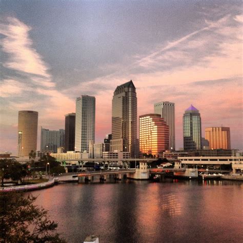 Downtown Tampa as seen from Harbor Island in Tampa, Florida | Ybor city tampa, Tampa bay florida ...