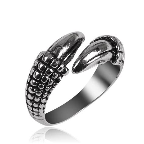 Stainless Steel Snake Claws Ring | Snake Jewellery