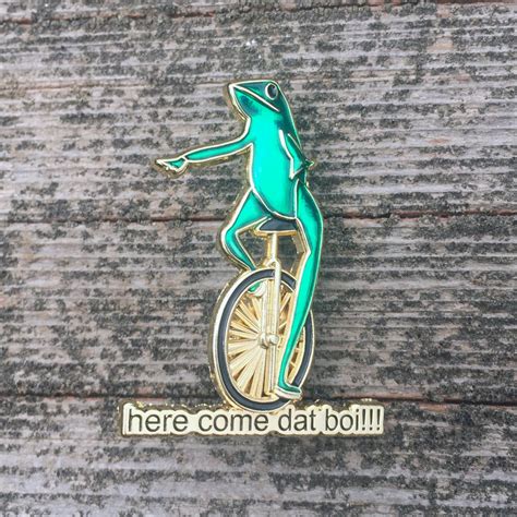 Here Come Dat Boi Meme Pin by LizsHouse on Etsy