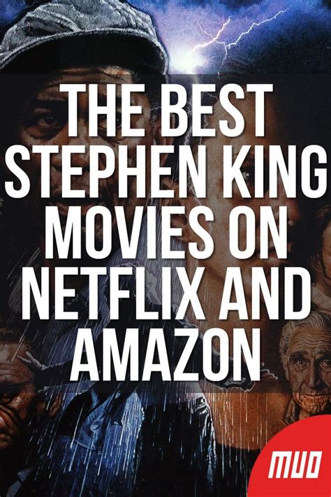 The Best Stephen King Movies on Netflix and Amazon | Stephen king ...