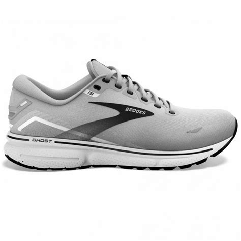 Brooks Ghost 15 Extra Wide Mens Running Shoes Alloy/Oyster/Black at ...