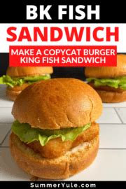 Burger King Fish Sandwich (Big Fish Calories, Nutrition, more!)