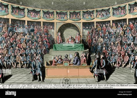 French Revolution (1789-1799). National Convention. Interrogation of ...