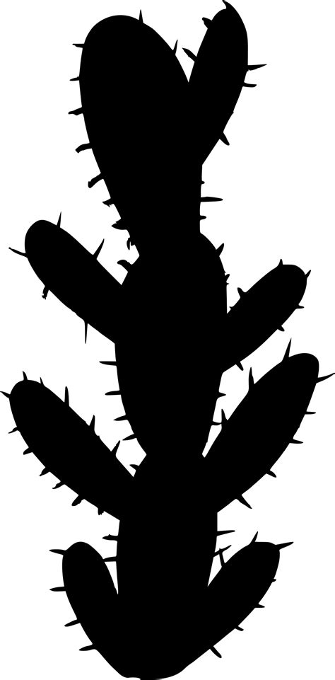 6 Comic Cactus Silhouette (PNG Transparent) | OnlyGFX.com