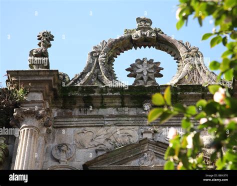 santiago de compostela old university Stock Photo - Alamy