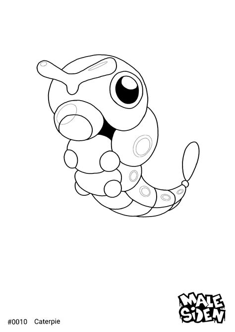 Caterpie drawing i 2024