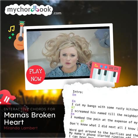 Miranda Lambert - Mamas Broken Heart Chords