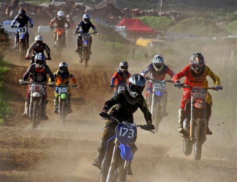 Motor Cross Riders on the course image - Free stock photo - Public ...