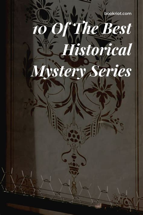 10 of the Best Historical Mystery Series for Your TBR | Book Riot