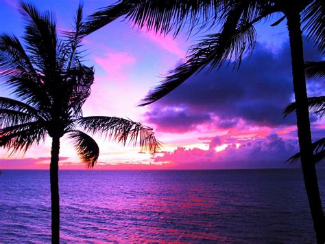 Wallpapers Hawaii Maldives | Sonnenuntergang tapete, Strand wallpaper, Bilder