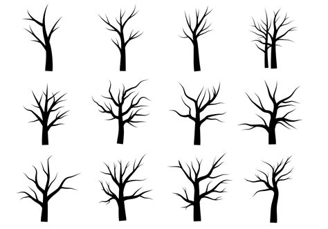 Leafless Tree Vector Art, Icons, and Graphics for Free Download