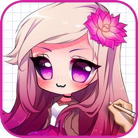 How to draw cute anime chibi girl step by step:Amazon.com:Appstore for Android