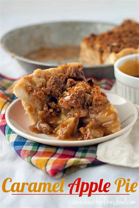 Caramel Apple Pie | heatherlikesfood.com