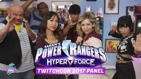 Power Rangers HyperForce Official TwitchCon 2017 Panel - YouTube